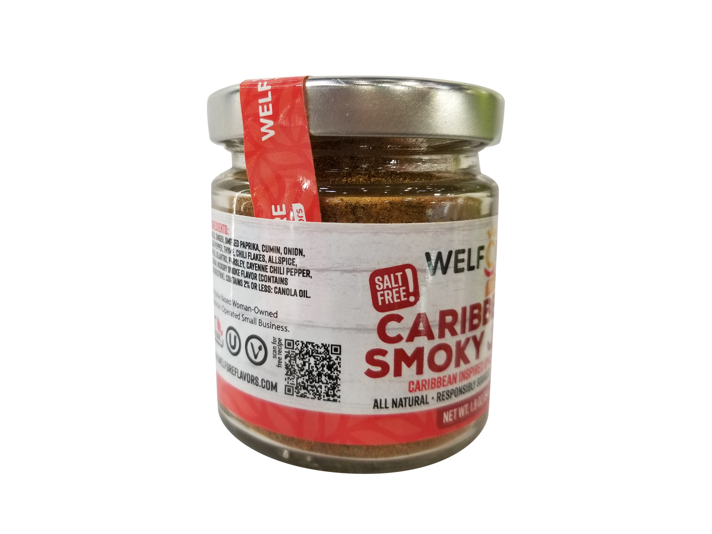 Premium Gourmet Salt-Free Smoky Jerk Spice Blend - All Natural