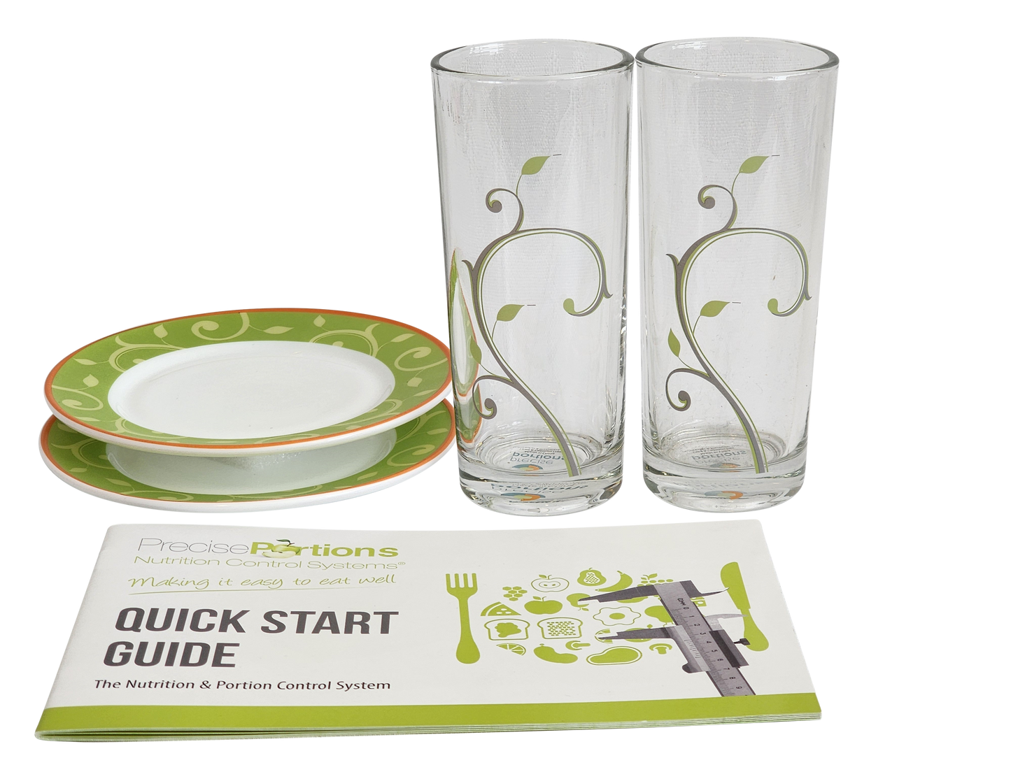 All Day Meal Prep Kit – Go Healthy Lunch Bag with Plates & Snack Bowls
