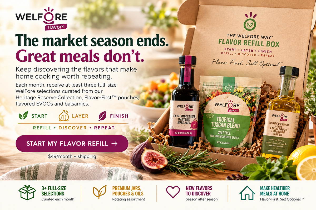 The WelFore Way™ Flavor Refill Box