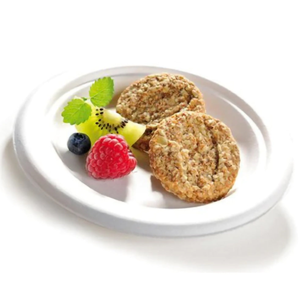 Eco-friendly 6 inch compostable side plates bulk pack of 40