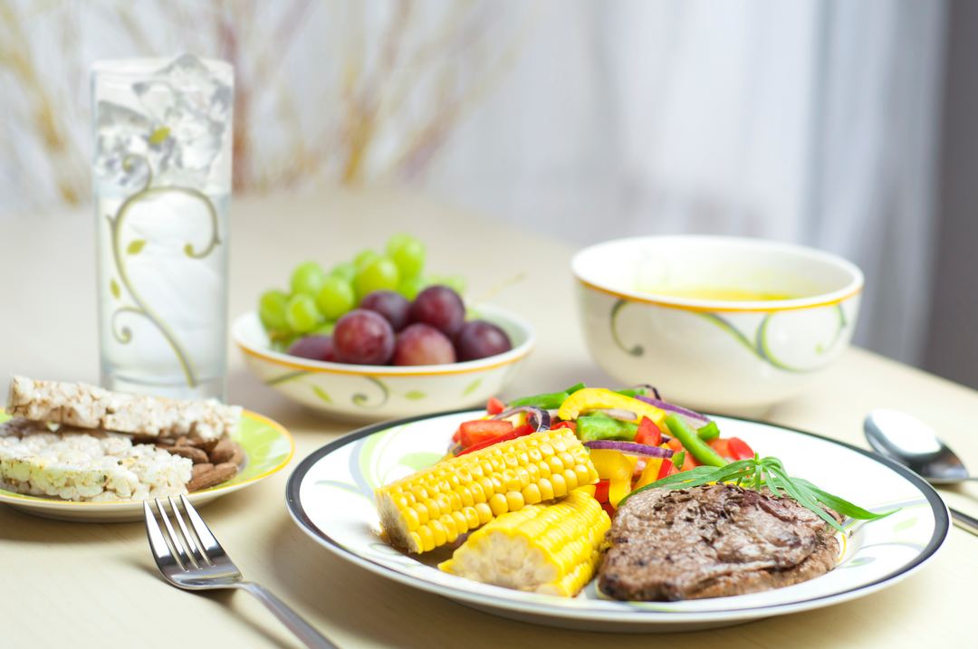 All Day Meal Prep Kit – Go Healthy Lunch Bag with Plates & Snack Bowls