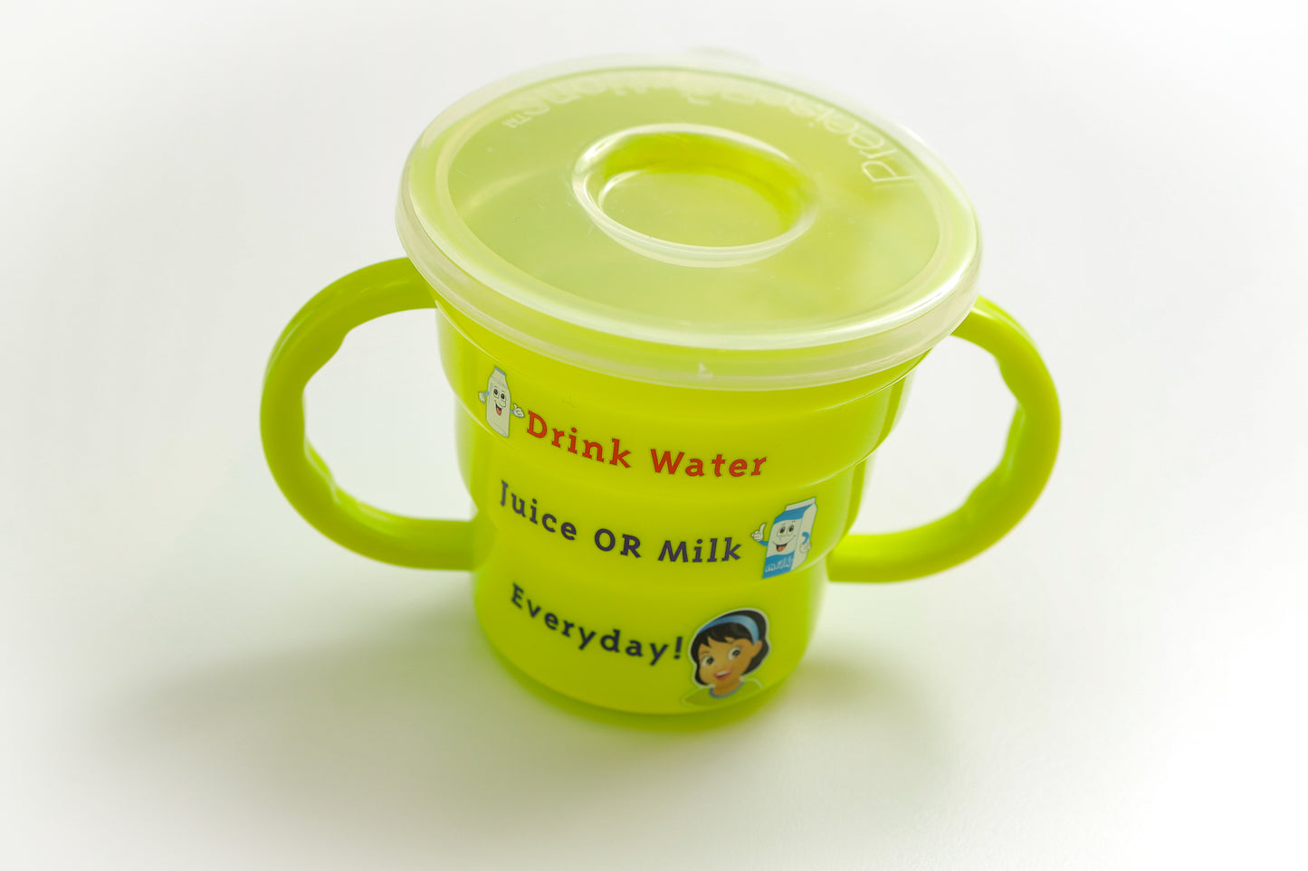 Children’s 6oz Show ‘N Tell Lidded Cups Set of 4 – BPA-Free Toddler Training Cups