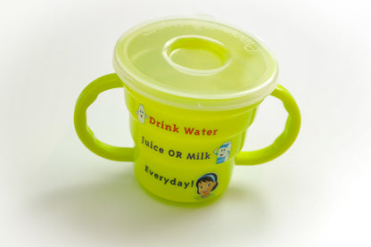 Children’s 6oz Show ‘N Tell Lidded Cups Set of 4 – BPA-Free Toddler Training Cups