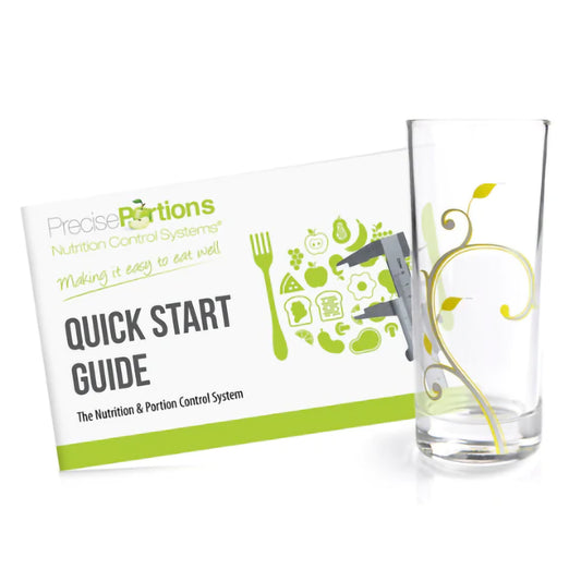 10oz portion control glasses for healthy beverage intake - Portion control drink glasses for adults and teens set of 4