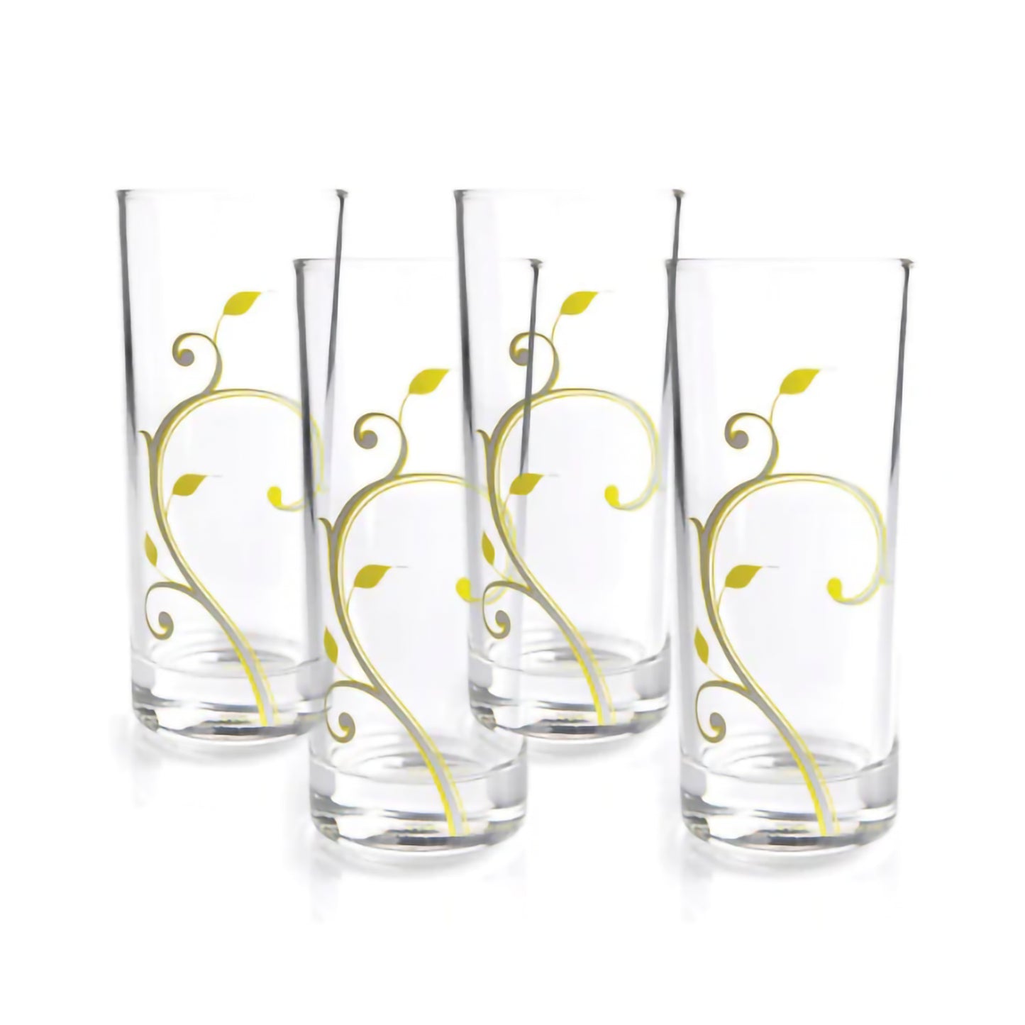 10oz portion control glasses for healthy beverage intake - Portion control drink glasses for adults and teens set of 4