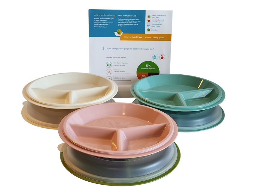 All Day Meal Prep Kit – Go Healthy Lunch Bag with Plates & Snack Bowls