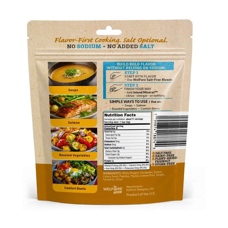 Island Ember™ No Garlic. No Onion. Salt-Free Seasoning Blend