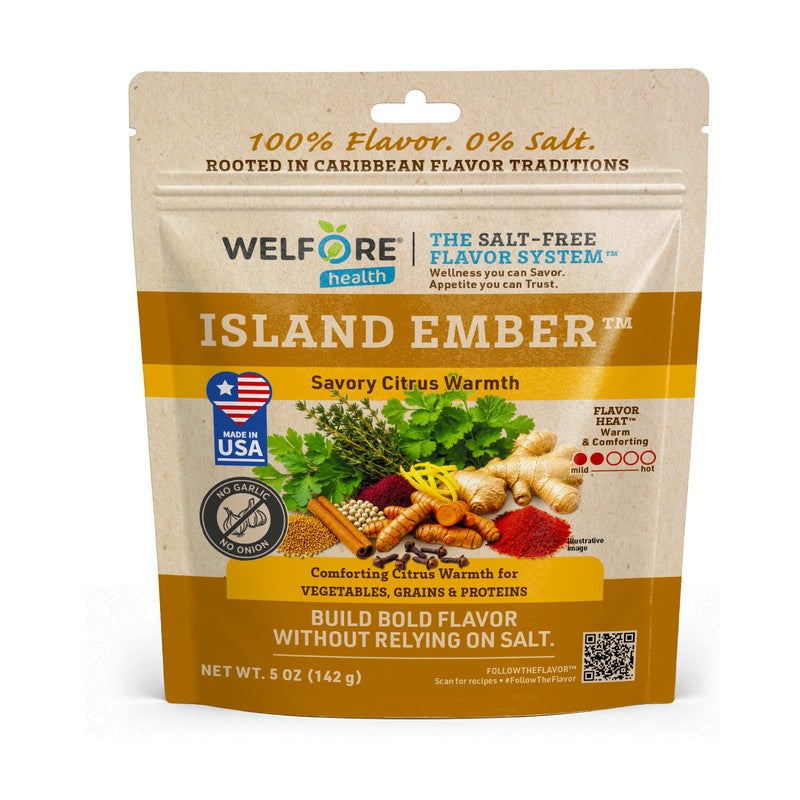Island Ember™ No Garlic. No Onion. Salt-Free Seasoning Blend