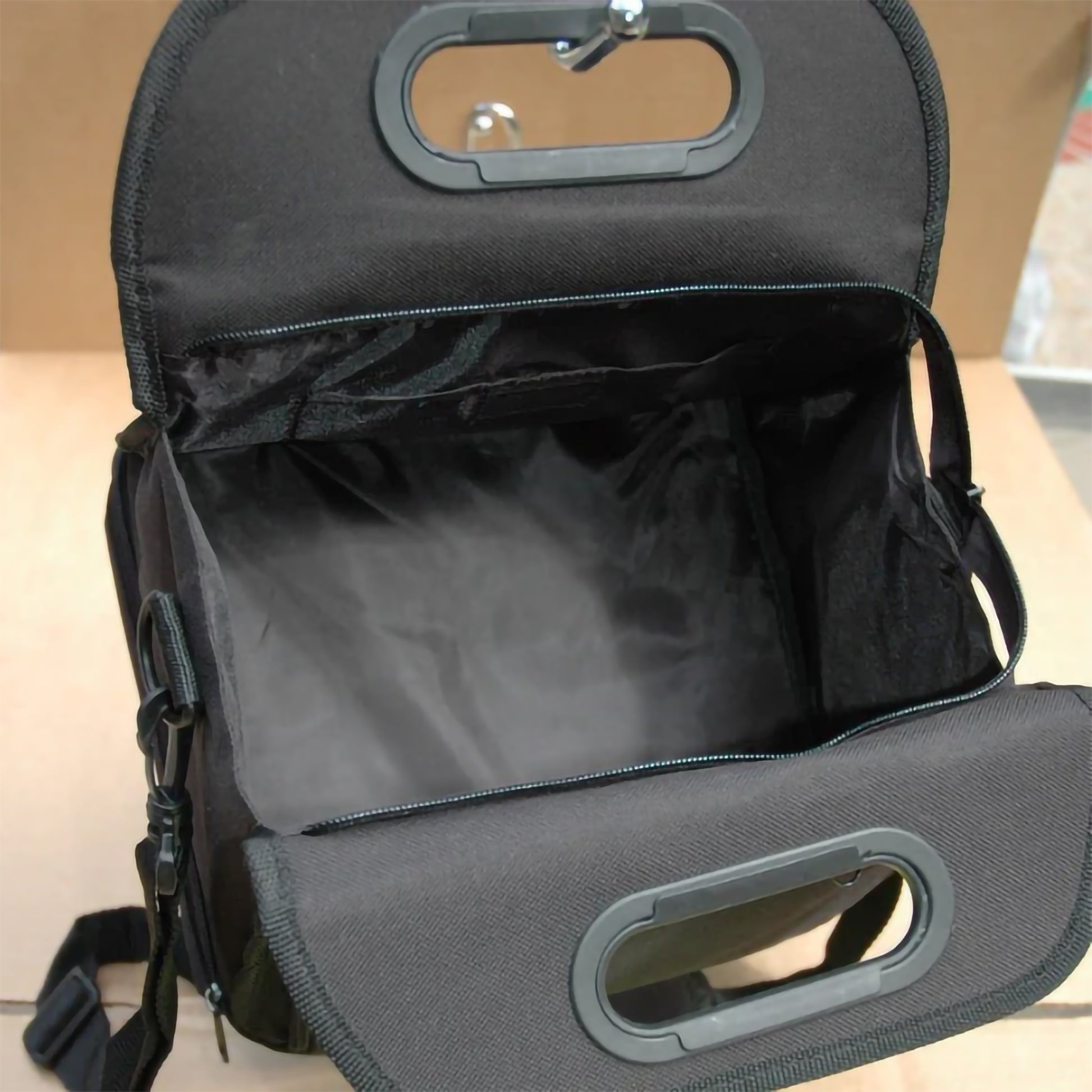 Store ‘N Go Insulated Lunch Bag 3 sections black olive - Portable insulated lunch bag for work school and gym