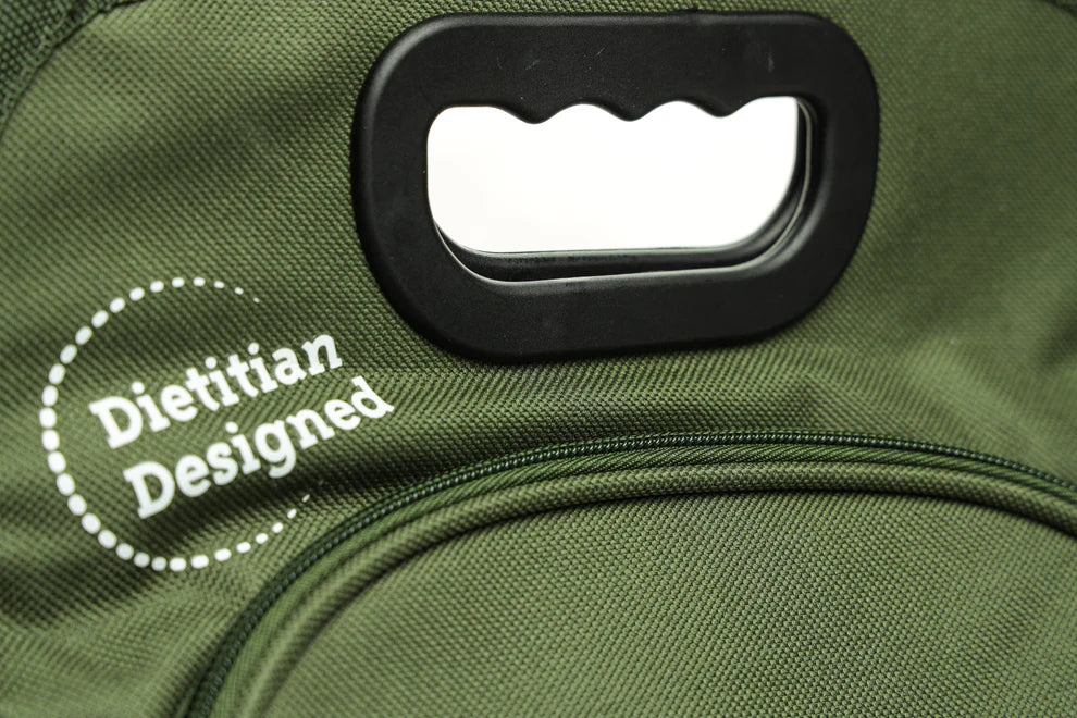 Store ‘N Go Insulated Lunch Bag 3 sections black olive - Portable insulated lunch bag for work school and gym