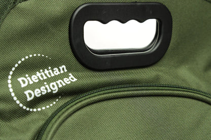 Store ‘N Go Insulated Lunch Bag 3 sections black olive - Portable insulated lunch bag for work school and gym