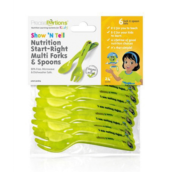 Children's Cutlery Set (Pack 6 Spoons & Forks each)