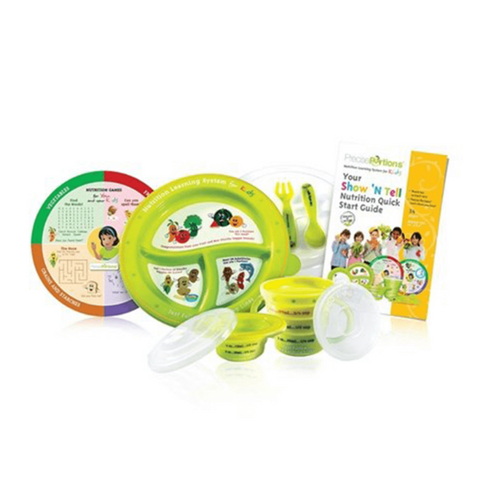 Children's Show 'N Tell Nutrition Learning Know-How Starter System (Set 10 pcs)