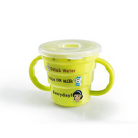 Thumbnail for Children's Show 'n Tell Lidded 6oz Cups with 2oz Graduations & Handles (Set 4)